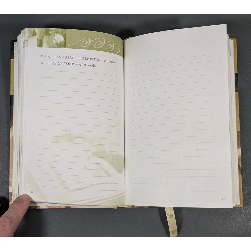 Hallmark A Grandparents Legacy Guided Memory Journal Hardcover Life Story Book